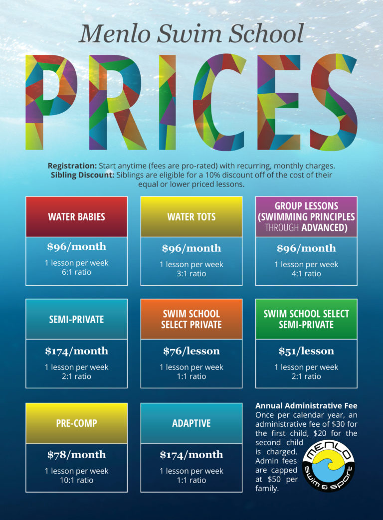 menlo swim schedule