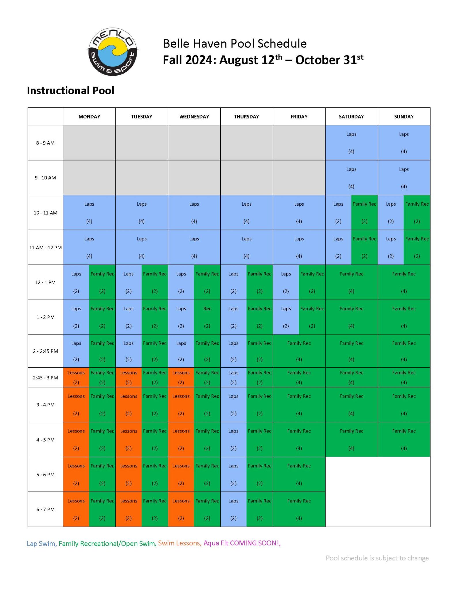 BelleHavenScheduleFall20241_Page_1 Menlo Swim & Sport